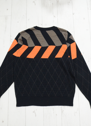 Классическая брендовая кофта от carlo colucci италия свитер размер 48 мультицвет5 фото