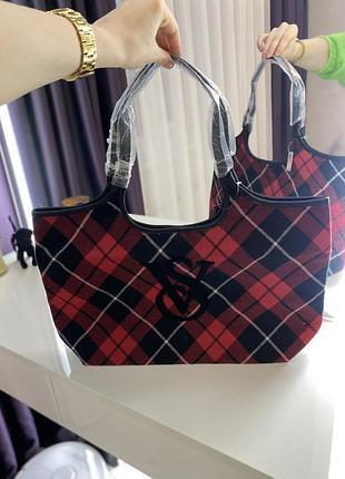 Сумка тоут вікторія сікрет victoria’s secret tote bag plush big logo сумка торт шопер виктория сикрет10 фото