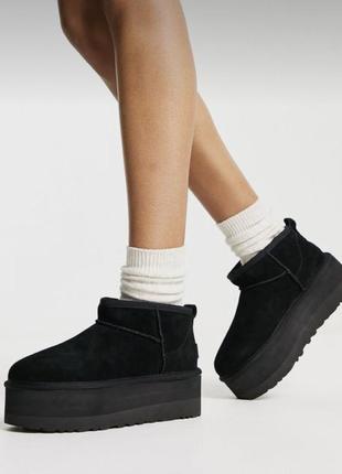 Ugg ultra mini platform оригинал размер 37 (us 6) угги