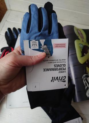 Сенсорние перчатки беговие длч спорта сенсорні рукавички3 фото
