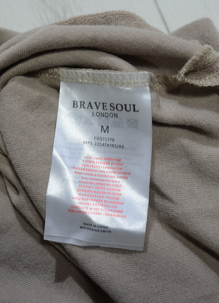 Brave soul футболка поло коричневая р. l флисовая махровая5 фото