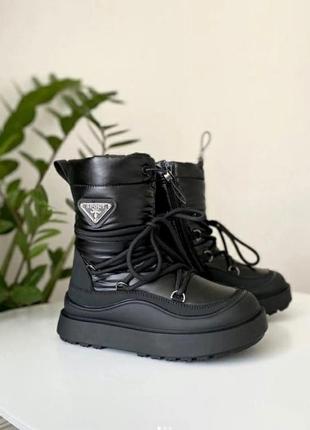 Мега крутые зимние сапожки для девочек.