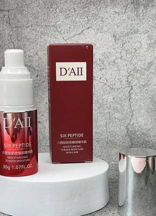 Ліфтинг крем для очей dall eye cream six peptide с 6 пептідами