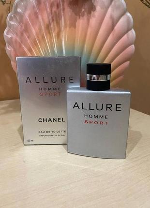 Chanel allure homme sport 100 ml духи мужественные, парфюм мужской, парфюмерия1 фото