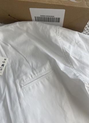 Котонова рубашка zara 36-38 3