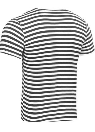 Тельняшка-футболка вязаная (черная, морская пехота)4 фото