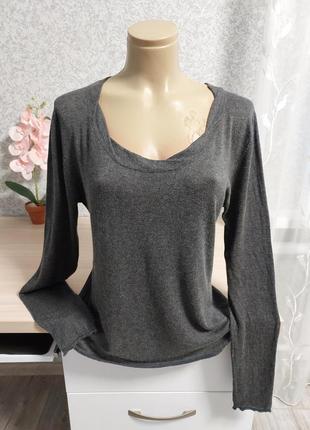 Джемпер jigsaw шелк+кашемир+коттон.