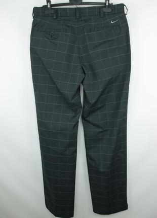 Спортивні брюки nike golf tour performance dri fit plaid charcoal pants5 фото