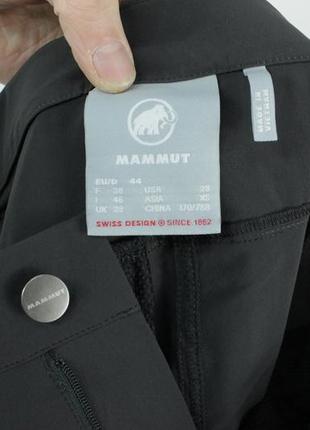 Якісні трекінгові штани mammut runbold hiking trekking outdoor gray pants men's6 фото