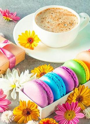 Набір для творчості алмазна картина colored macarons sk85995