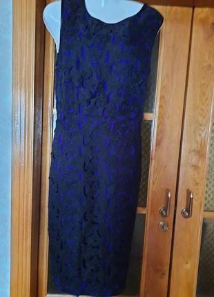 Платье новое нарядное гипюровое 46 евро размера