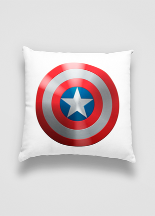Подушка декоративная с детским оригинальным принтом "captain america. капитан америка" push it