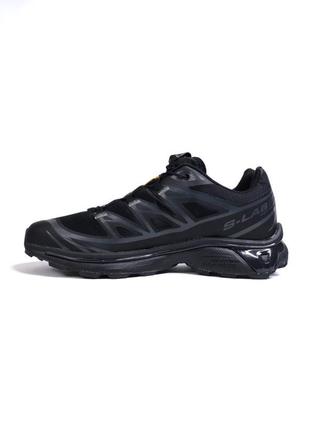 Кроссовки salomon xt-6 adv all black4 фото