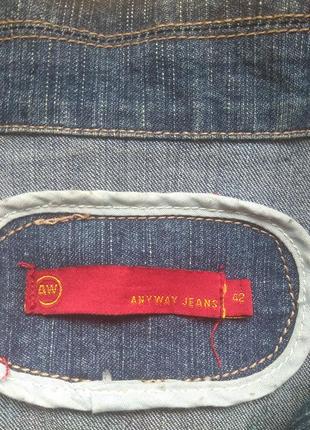 Джинсова куртка anyway jeans3 фото