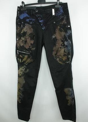 Гарні дизайнерські джинси брюки high use everyday couture slim fit cargo pants jeans women's