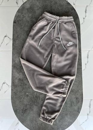Шикарные теплые брюки nike из полара💥2 фото