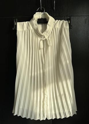 Блуза майка от h&m плиссе