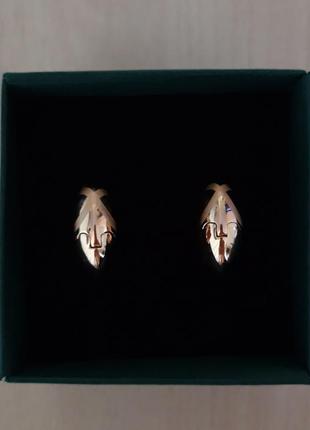 Сережки кільця xuping 2