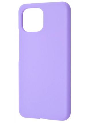 Чохол wave full silicone cover xiaomi mi 11 lite/11 lite 5g ne light purple