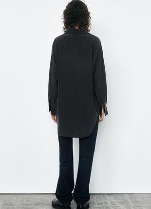 Шовкова сорочка zara zw collection7 фото