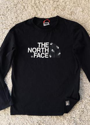 Лонгслив, футболка, свитшот the north face оригинал! голограмма размер xs,s , подростковый