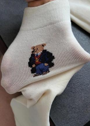 Стильные носки polo bear4 фото