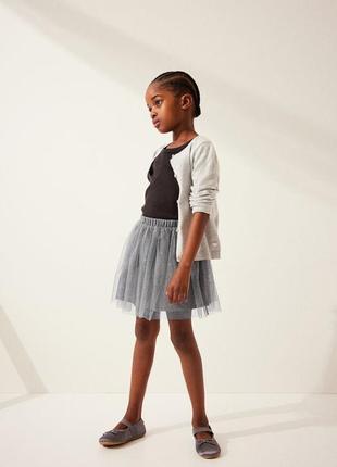 Стильная юбка для девочки h&m англия фатиновая
