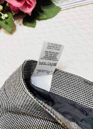 Теплая шерстяная плотная юбка на подкладке от бренда marks &amp; spenser 🩷размер 20 / наш 52- 54 💥6 фото