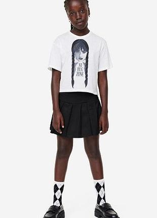 Текстильна спідниця для дівчинки h&m сша школа