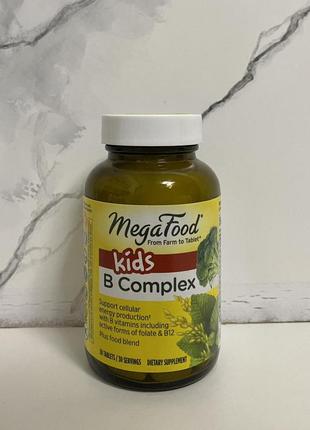 Megafood, комплекс витаминов группы b для детей, 30 таблеток