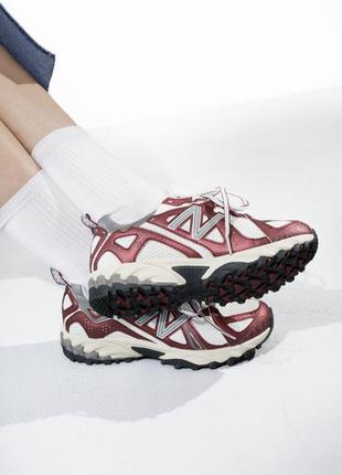 New Balance Wmns 574 Pennant Pack bordo/white3 фото