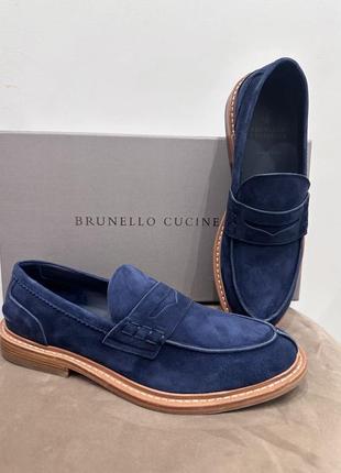 Чоловічі туфлі дербі brunello cucinelli