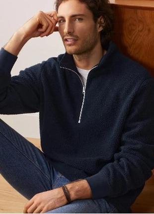 Розкішний теплий чоловічий плюшевий светр, кофта від tcm tchibo (чібо), німеччина, xl