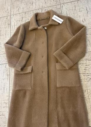 Пальто ангорове ангора альпака2 фото