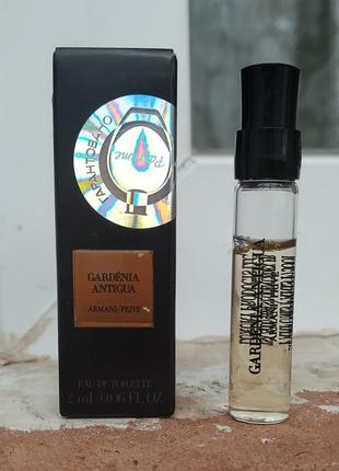 Giorgio armani prive gardenia antigua, пробник