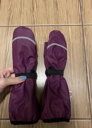 Высокие водонепроницаемые варежки края вареники для мальчиша