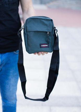 Сумка месенджер через плече eastpak the one messenger естпак истпак сіра3 фото