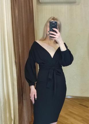 Сукня міді boohoo2 фото