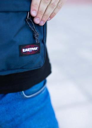 Сумка месенджер через плече eastpak the one messenger естпак истпак синя2 фото