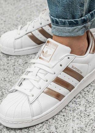 Adidas superstar original женские кроссовки1 фото