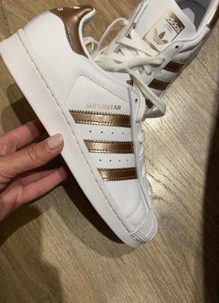 Adidas superstar original женские кроссовки4 фото