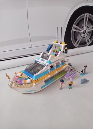 Конструктор lego friends круизная яхта дельфин (41015)1 фото