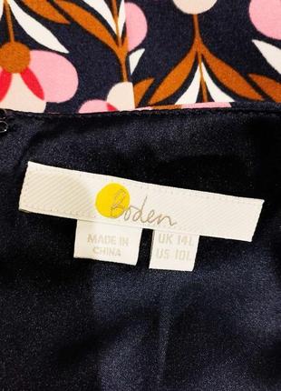 Комфортна актуальна сукня в принт англійського бренду вoden.9 фото