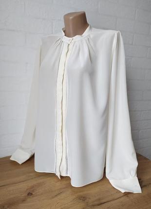 Блузка. шелковая блузка. нарядная блузка. белая блузка.10 фото