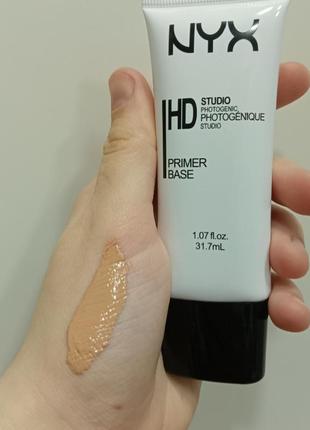 Профессиональная основа nyx cosmetics hd studio photogenic primer палитра 1.3.53 фото
