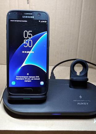 Зарядний пристрій aukey lc-a3 бездротова зарядка