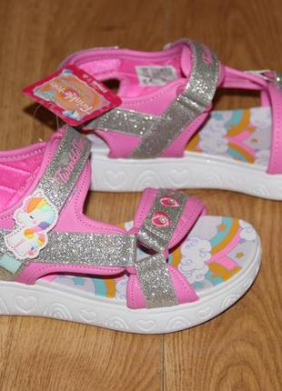 Детские босоножки skechers twinkle toes 33,5 р и 35 р. Скечерс4 фото