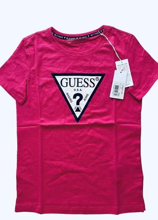 Оригинал шикарная  футболка guess xs