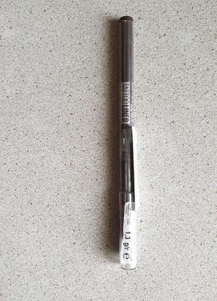 Maybelline tattoo metalic liner gel pencil стійкий гелевий олівець для очей3 фото