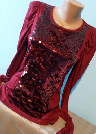 Реглан в пайетки atmosphere р.42-44
